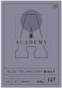 Picture of Blok techniczny A4/10K Academy (10szt)