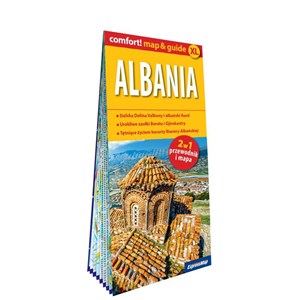 Obrazek Albania laminowany map&guide 2w1: przewodnik i mapa