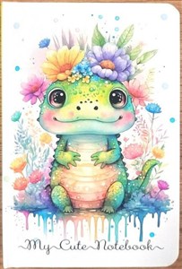 Obrazek Notatnik140x95/64K kratka Krokodyl FRESH