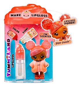 Picture of Yummiland Lipgloss Doll- Piper Peach