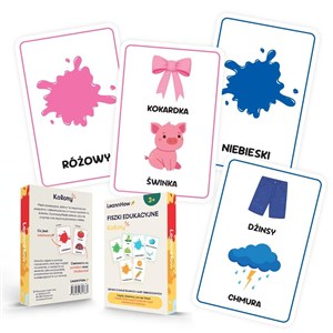 Picture of Karty obrazkowe Fiszki Kolory