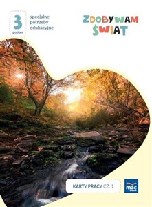 Obrazek Zdobywam świat. Karty pracy cz.1 jesień Poziom 3
