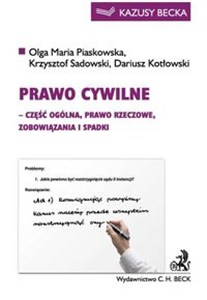Obrazek Prawo cywilne część ogólna, prawo rzeczowe, zobowiązania i spadki