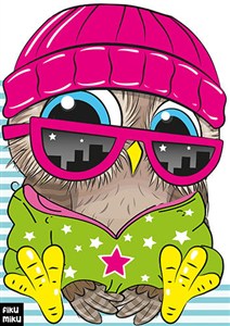 Obrazek Sówka. Wykrojnik