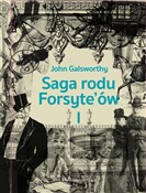 polish book : Saga rodu ... - John Galsworthy