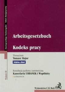 Obrazek Arbeitsgesetzbuch Kodeks pracy
