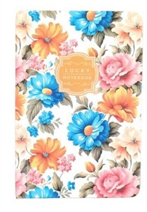 Obrazek Notatnik 140x95/64K kratka Kwiaty FRESH