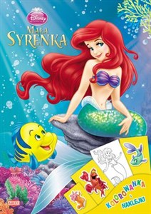 Obrazek Mała Syrenka Kolorowanka i naklejki.