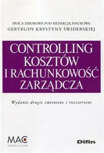 Obrazek Controlling kosztów i rachunkowość zarządcza