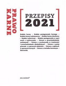 Picture of Prawo karne Przepisy 2021