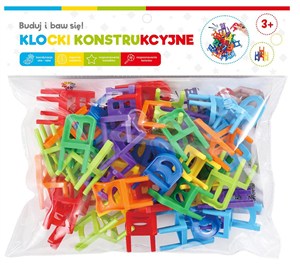 Obrazek Klocki konstrukcyjne krzesełka