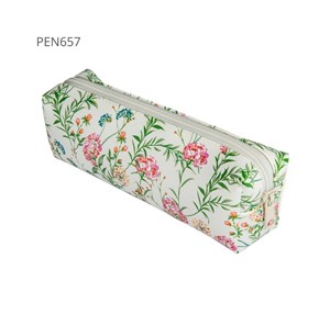 Picture of Piórnik jednokomorowy okrągły kwiaty