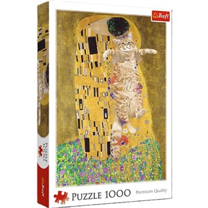 Picture of Puzzle Purrfecyjny Pocałunek 1000