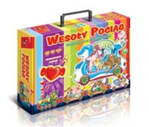 Obrazek Wesoły pociąg Układanka dla przedszkolaka