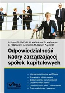 Obrazek Odpowiedzialność kadry zarządzającej
