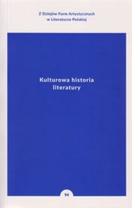 Obrazek Kulturowa historia literatury