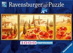 Obrazek Puzzle Maki w Toskanii Trypktyk 1000