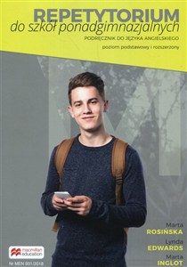Obrazek Repetytorium do szkół ponadgimnazjalnych Podręcznik do języka angielskiego Poziom podstawowy i rozszerzony B1/B2