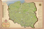 Polska książka : Mapa zdrap...
