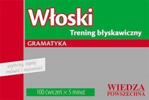 Obrazek Włoski - Trening błyskawiczny. Gramatyka