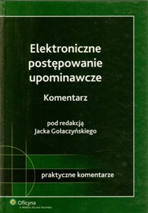 Picture of Elektroniczne postępowanie upominawcze Komentarz