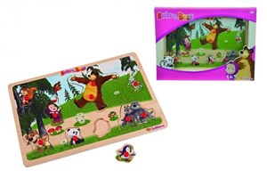Obrazek Masza. Puzzle z uchwytami