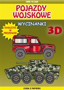 Obrazek Pojazdy wojskowe wycinanki 3 D