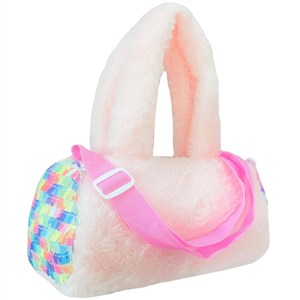 Picture of Torebka pluszowa cekiny