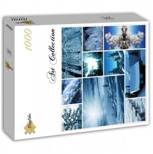 Picture of Puzzle 1000 Collage - Zima