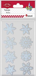 Picture of Naklejki foliowe płatki śniegu 16szt