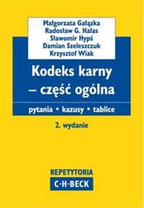 Obrazek Kodeks karny - część ogólna