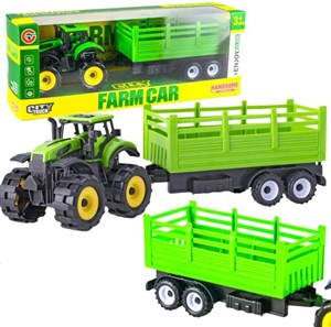 Obrazek Traktor rolniczy z przyczepą