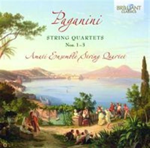 Obrazek Paganini: String Quartets Nos. 1-3;