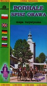 Obrazek Podhale Spisz Orawa Mapa turystyczna