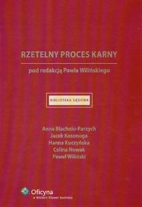 Obrazek Rzetelny proces karny