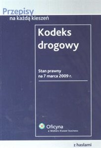 Picture of Kodeks drogowy z hasłami