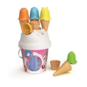 Obrazek Zestaw do piasku ciasteczka z lodami i babeczkami