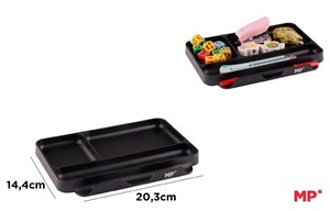 Obrazek Organizer na biurko tacka czarny