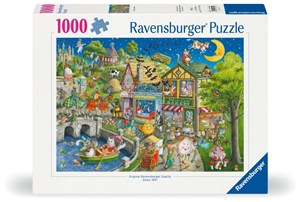 Obrazek Puzzle 2D: Mother Gooseville 1000el