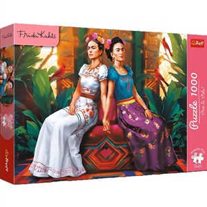 Obrazek Puzzle Premium Plus Quality Frida Kahlo: Dwa oblicza 1000