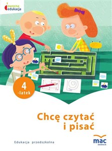 Obrazek Chcę czytać i pisać Czterolatek