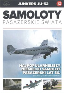 Obrazek Samoloty pasażerskie świata Tom 50 Junkers JU-52