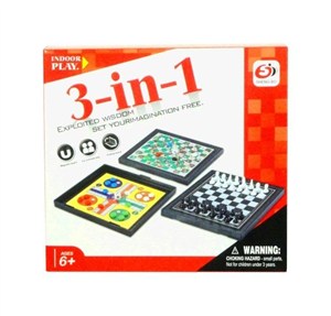 Obrazek Gry magnetyczne 3w1