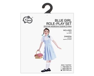 Picture of Strój dla dzieci Niebieska dziewczynka 130/140cm