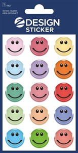 Obrazek Naklejki błyszczące - buźki