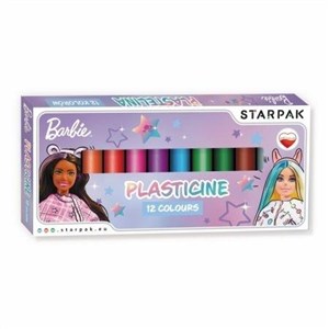 Obrazek Plastelina 12 kolorów Barbie