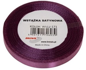 Picture of Wstążka satynowa śliwkowa 38mm x 32m