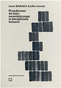 Obrazek Przedmowa do listu samobójczego w dwudziestu tomach