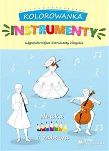 Obrazek Kolorowanka instrumenty