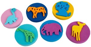 Picture of Pieczątki Token zwierzęta 6szt